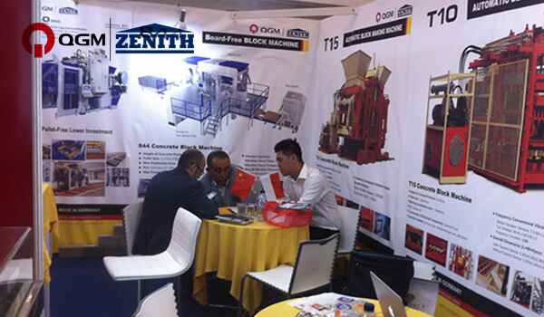 QGM ZENITH Block Machine sa 14th Indonesia International Building Materials Exhibition