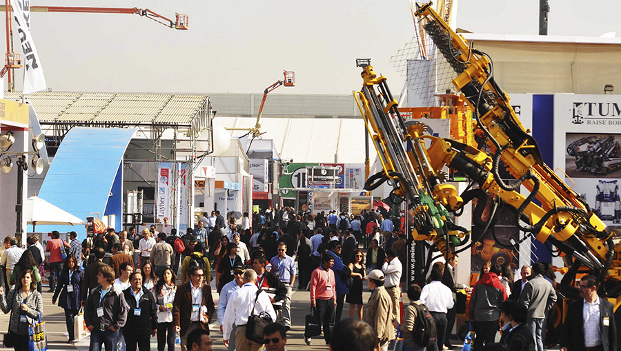 Ang makinarya ng Quangong ay dumalo sa Chilean International Mining Exhibitio